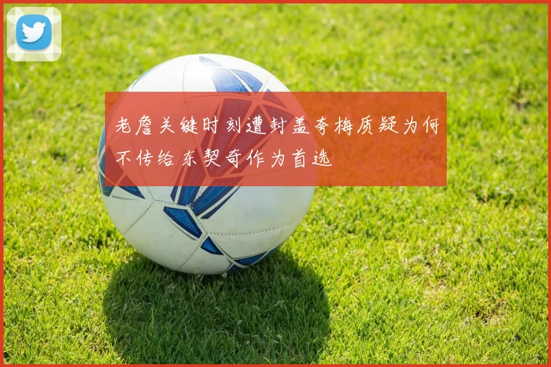 老詹关键时刻遭封盖夸梅质疑为何不传给东契奇作为首选